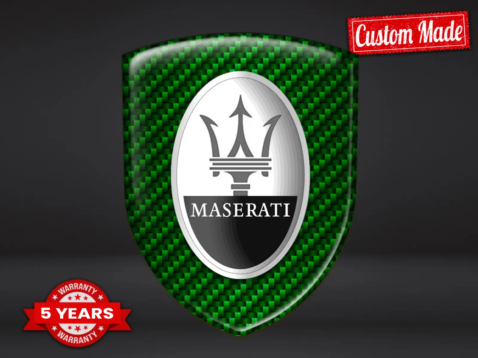 Maserati Adesivi Business Personalizzati Durevoli Limitati Stile